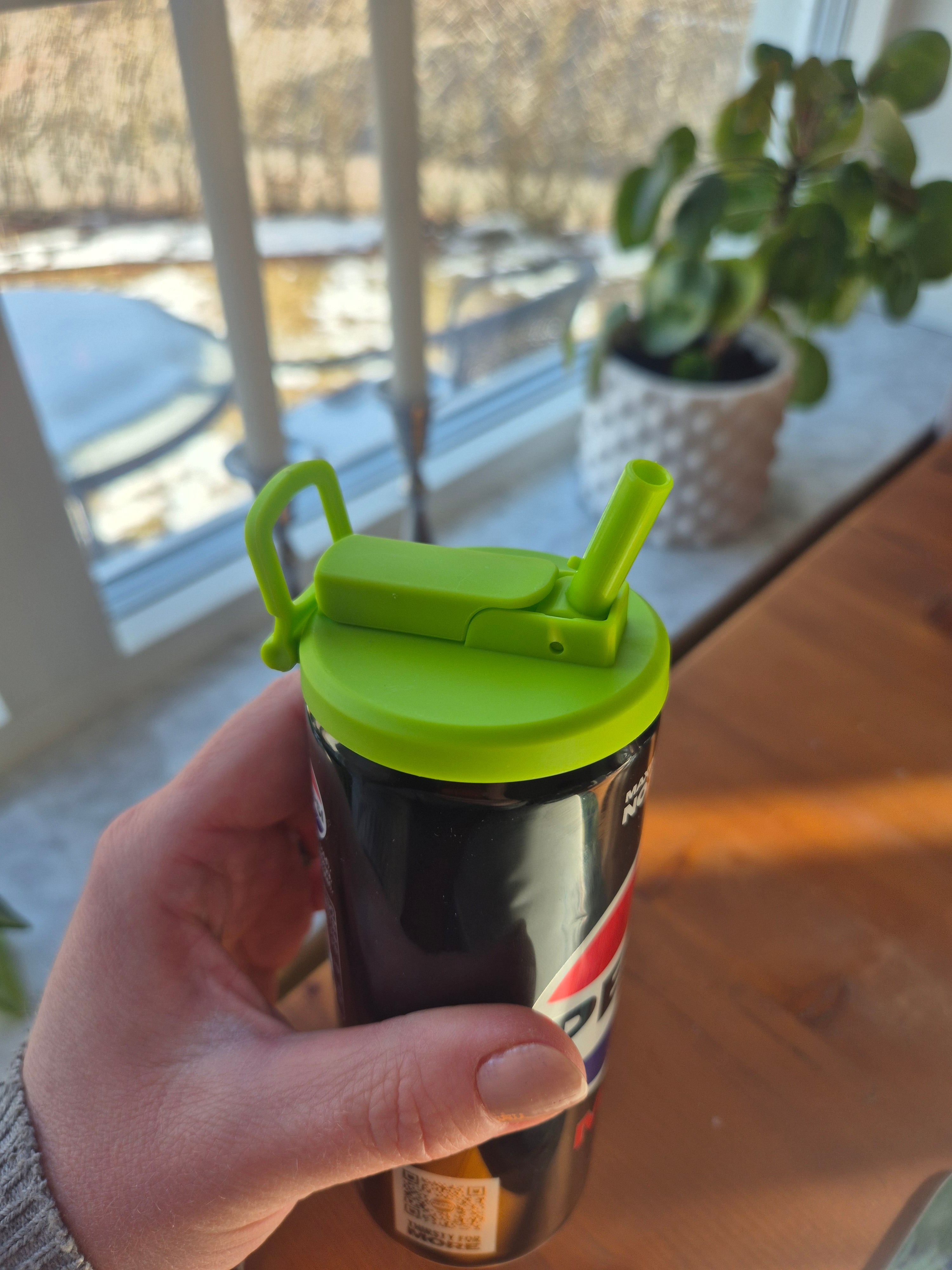 Återanvändbart sugrör av silikon🧃