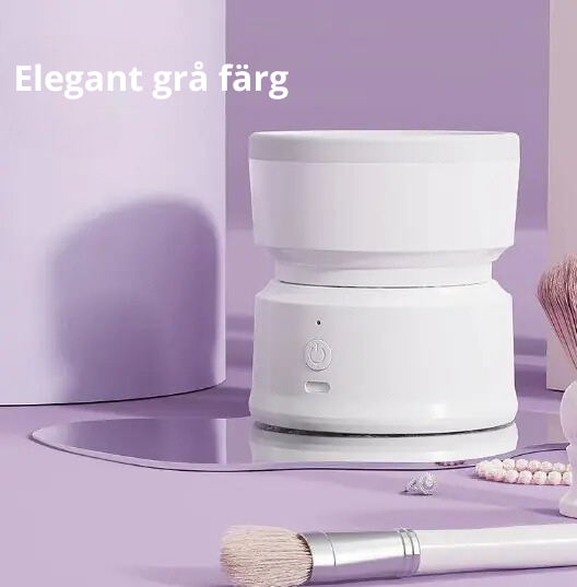 Automatisk Sminkborstrengörare - Rena borstar på några sekunder ✨