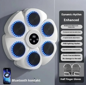 Boxningsutrustning med inbyggd högtalare