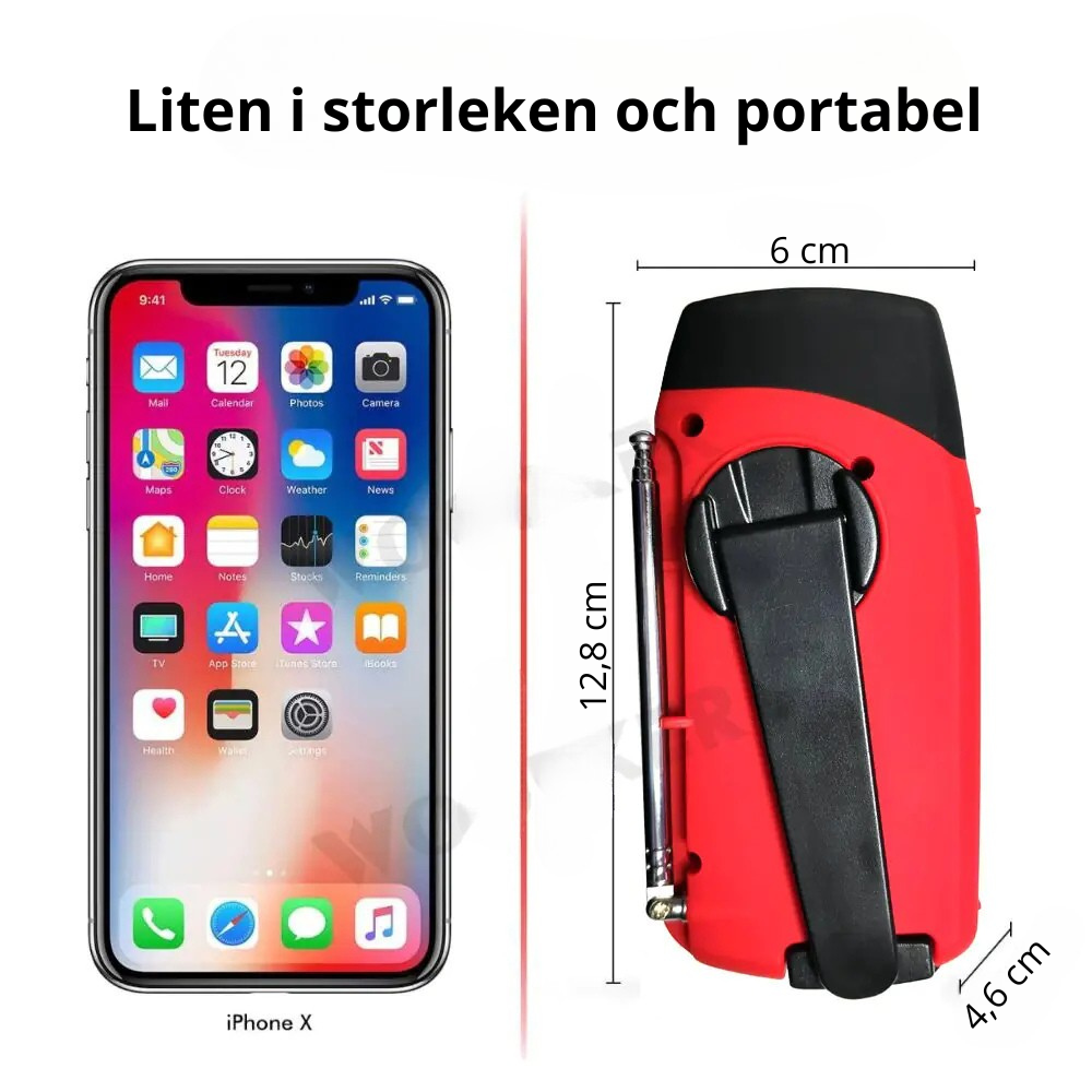 Vevradio 3-i-1 - Din pÄlitliga energikÀlla oavsett situation