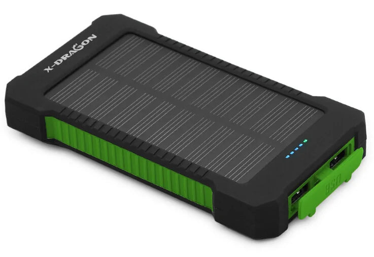 Solcellspowerbank 10 000 mAh