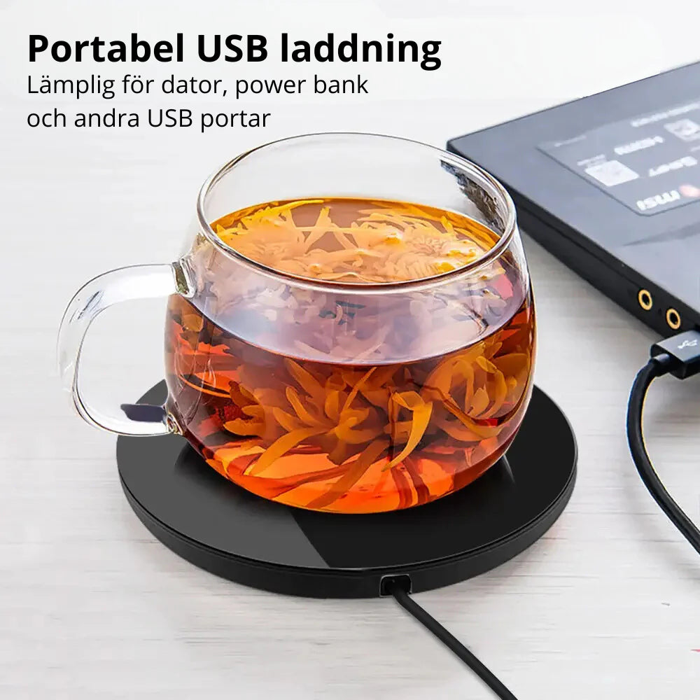 Kaffekoppsvärmare med USB