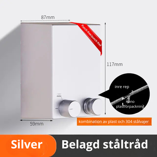 VĂ€gghĂ€ngd torkstĂ€llning âš