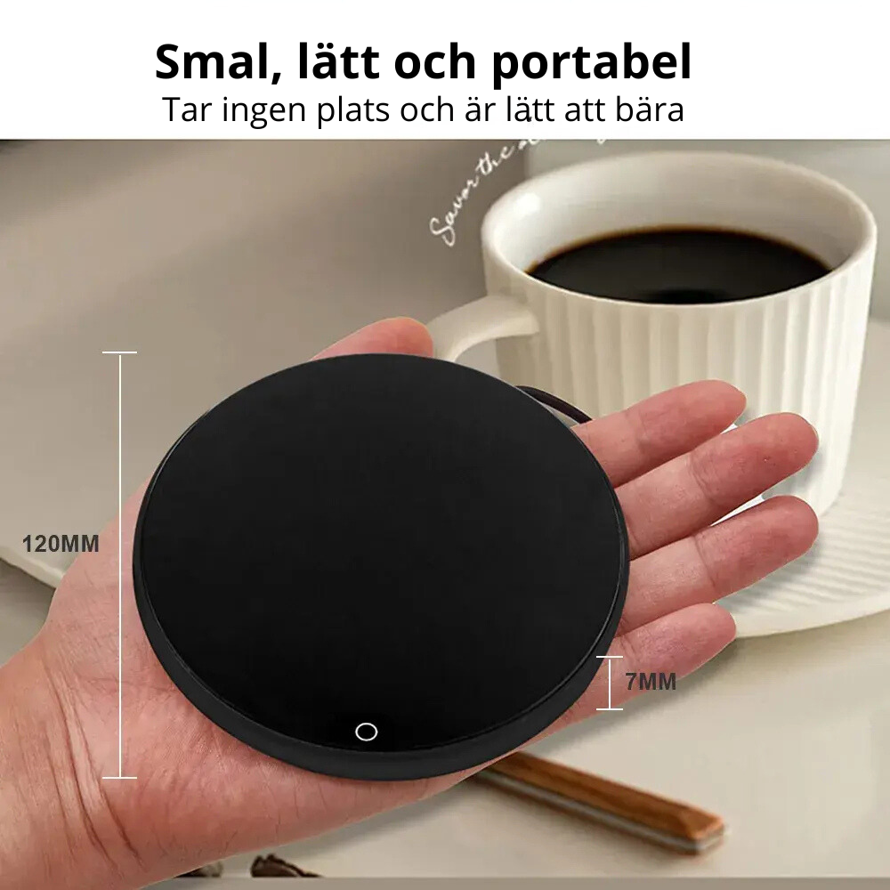 Kaffekoppsvärmare med USB