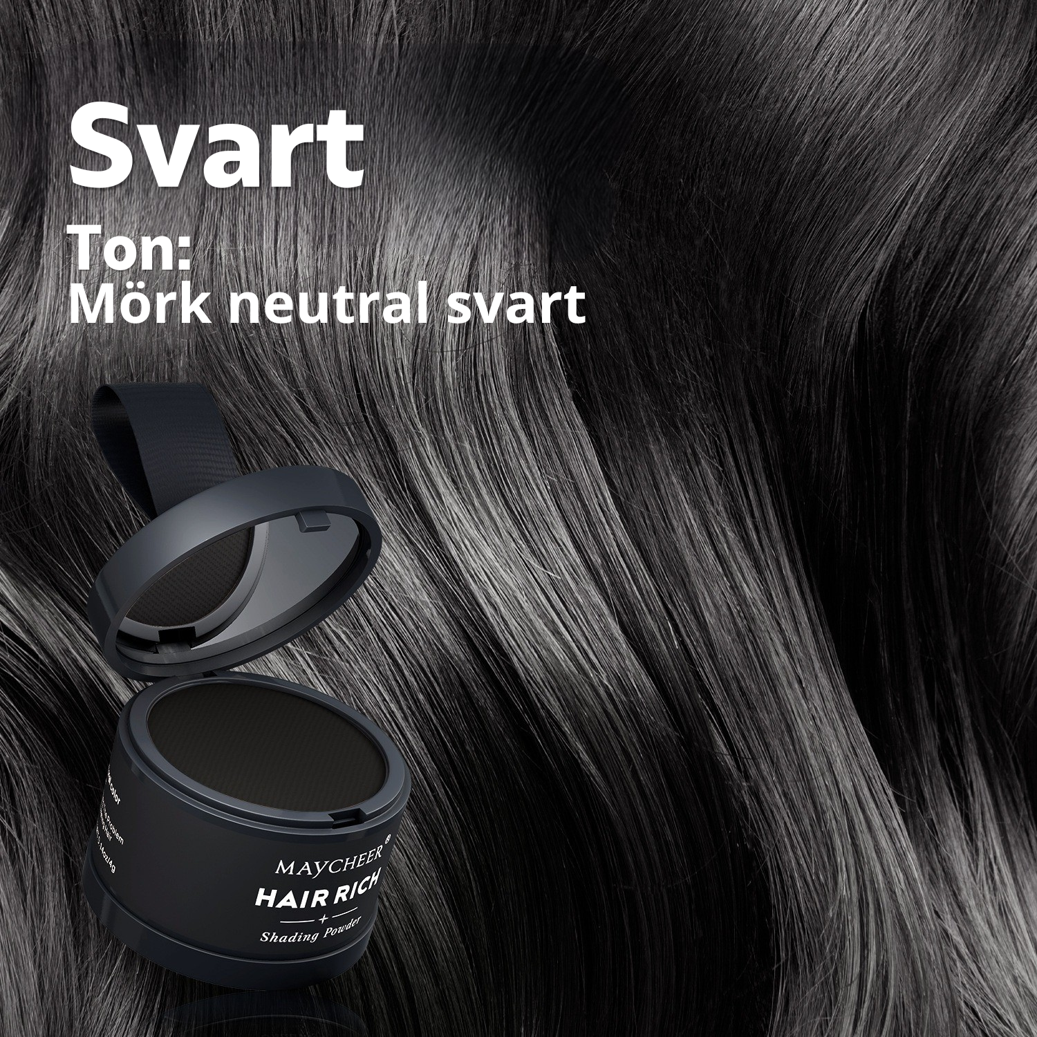 Maycheer Hairline Powder – Naturligt fylligare hår