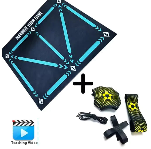 Fotbollsträningsmatta - Lek och lär med varje steg⚽️