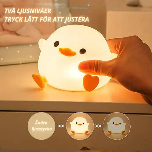 Nattlampa - trygg och stämningsfull anka🌙🦆