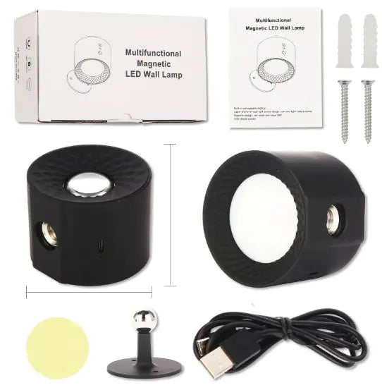 Dubbelsidig magnetisk vägglampa - Stilren och smart✨