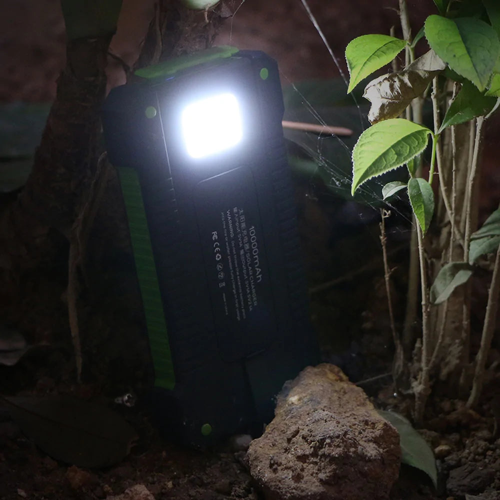 Solcellspowerbank 10 000 mAh