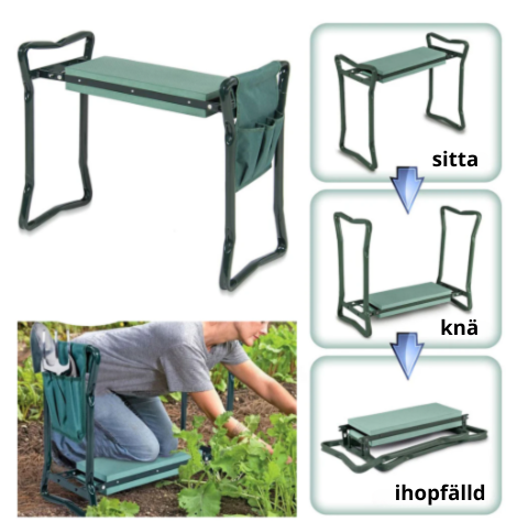 TrÀdgÄrdspall - 2-i-1