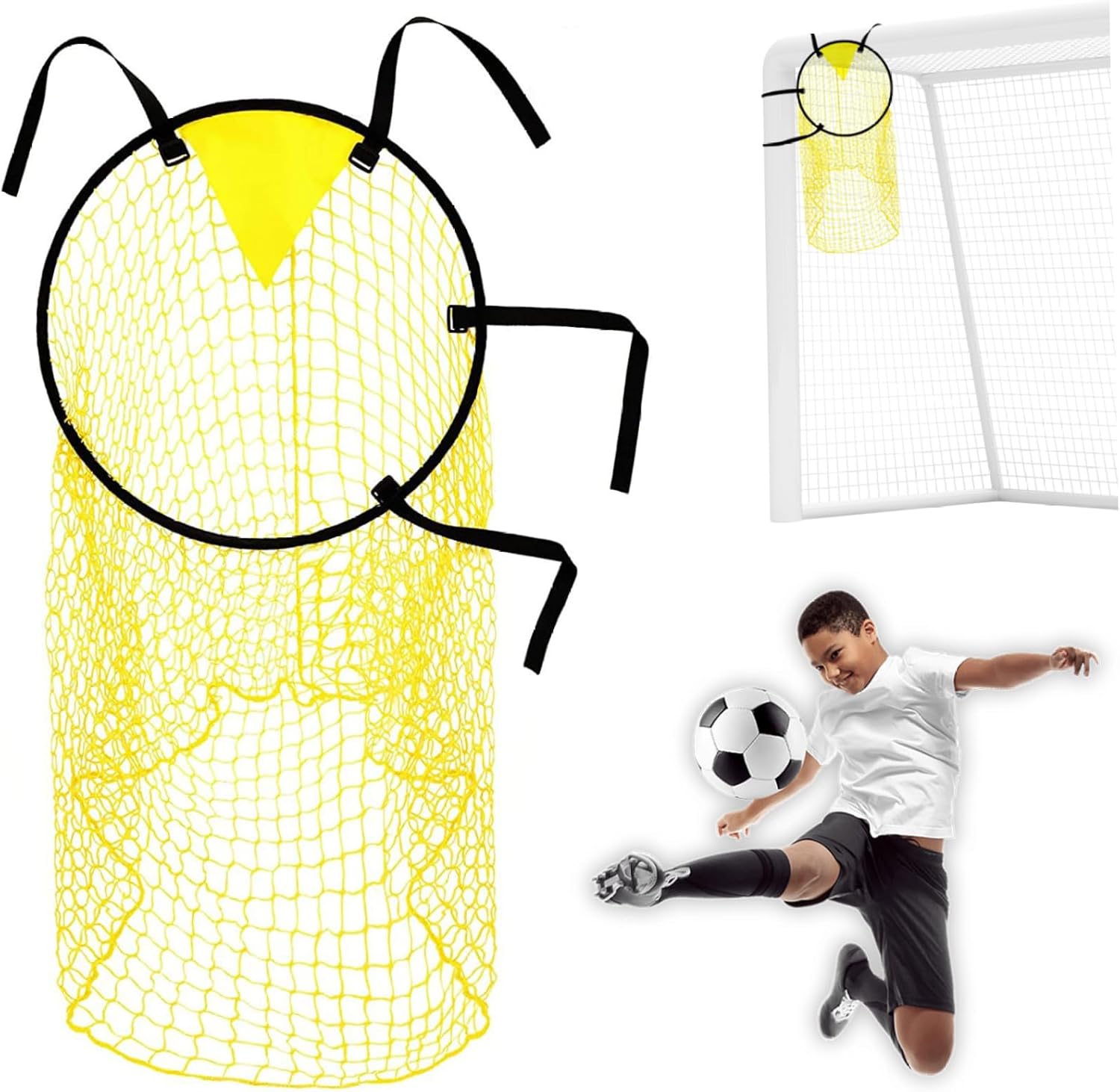 Prickskytte på fotbollsmål 🥅