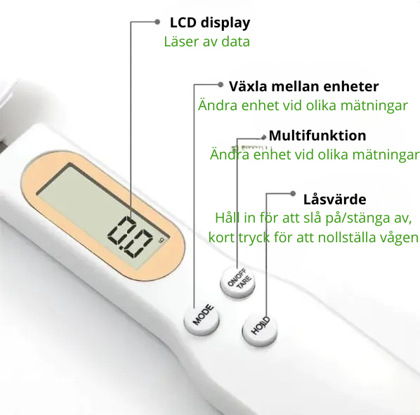 Elektronisk köksvåg