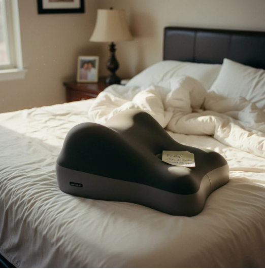 Ergonomisk kudde - för njutning och komfort