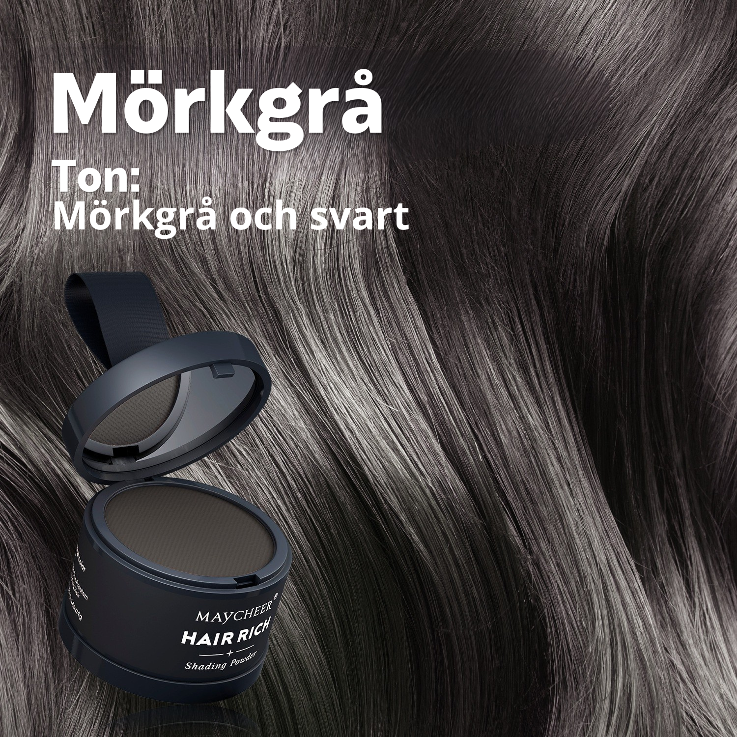 Maycheer Hairline Powder – Naturligt fylligare hår