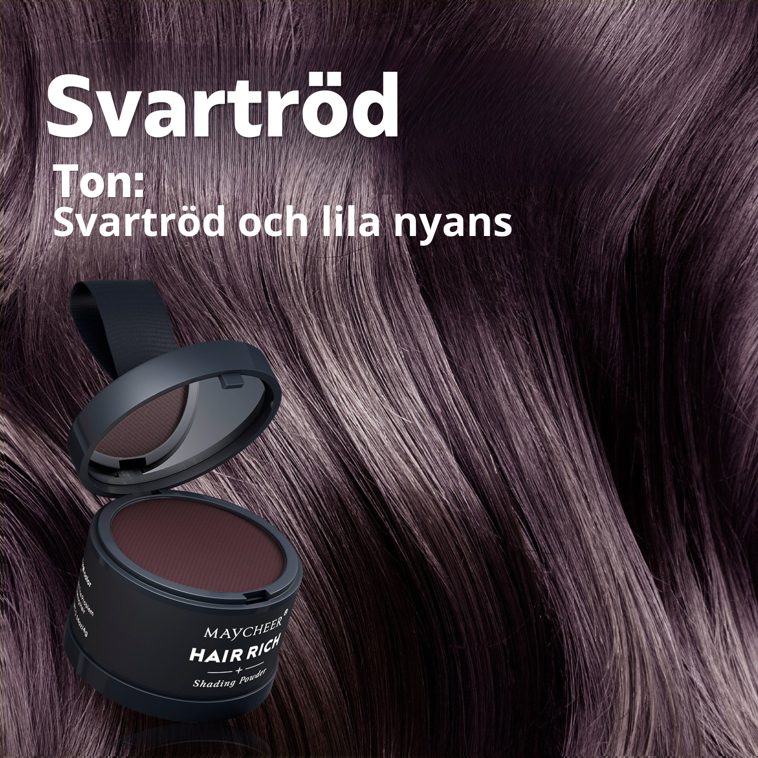 Maycheer Hairline Powder – Naturligt fylligare hår