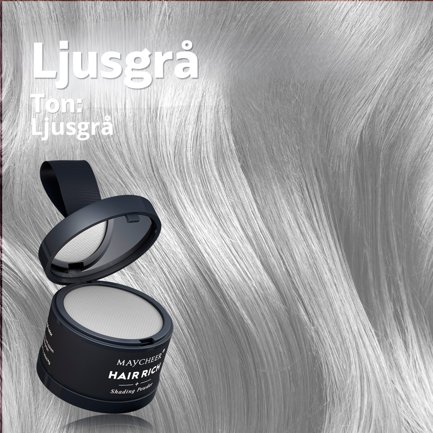 Maycheer Hairline Powder – Naturligt fylligare hår
