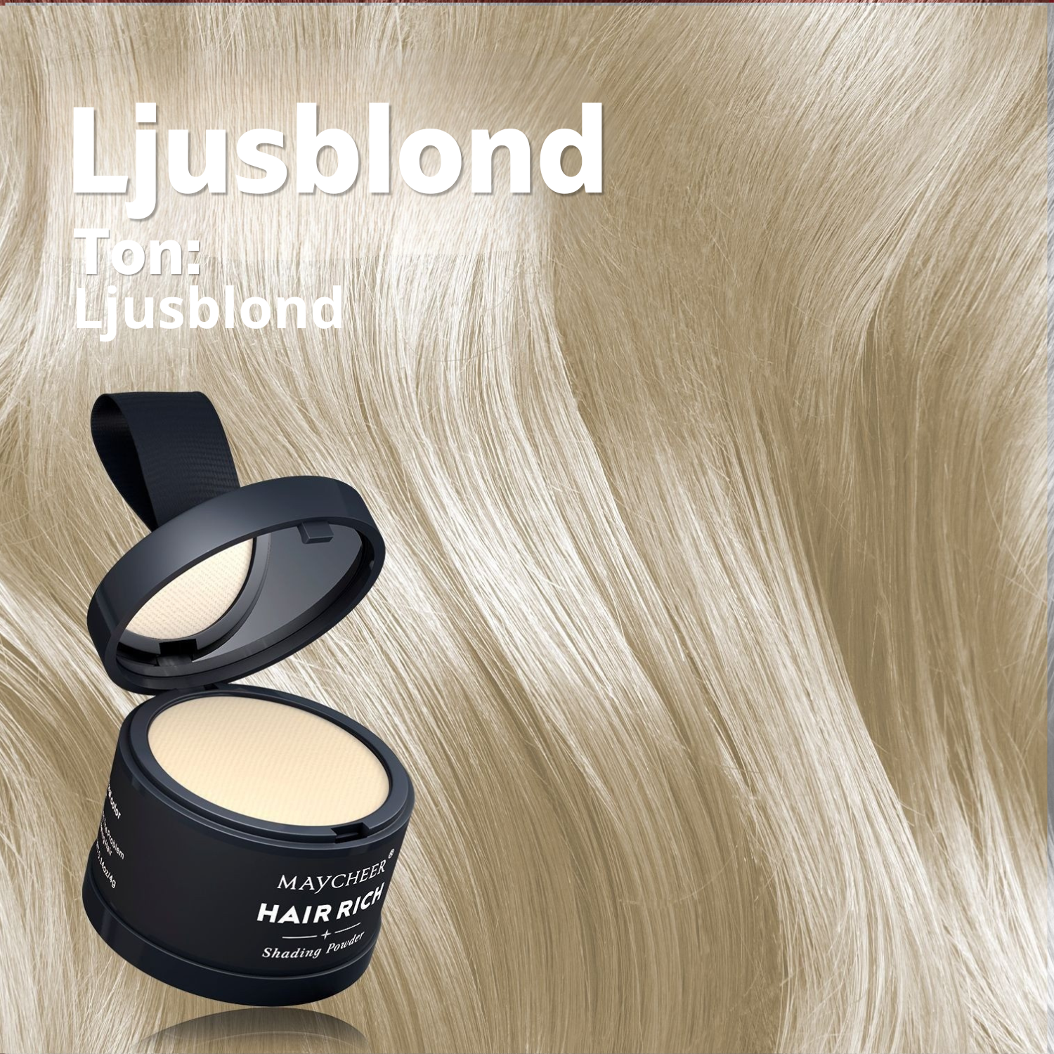 Maycheer Hairline Powder – Naturligt fylligare hår