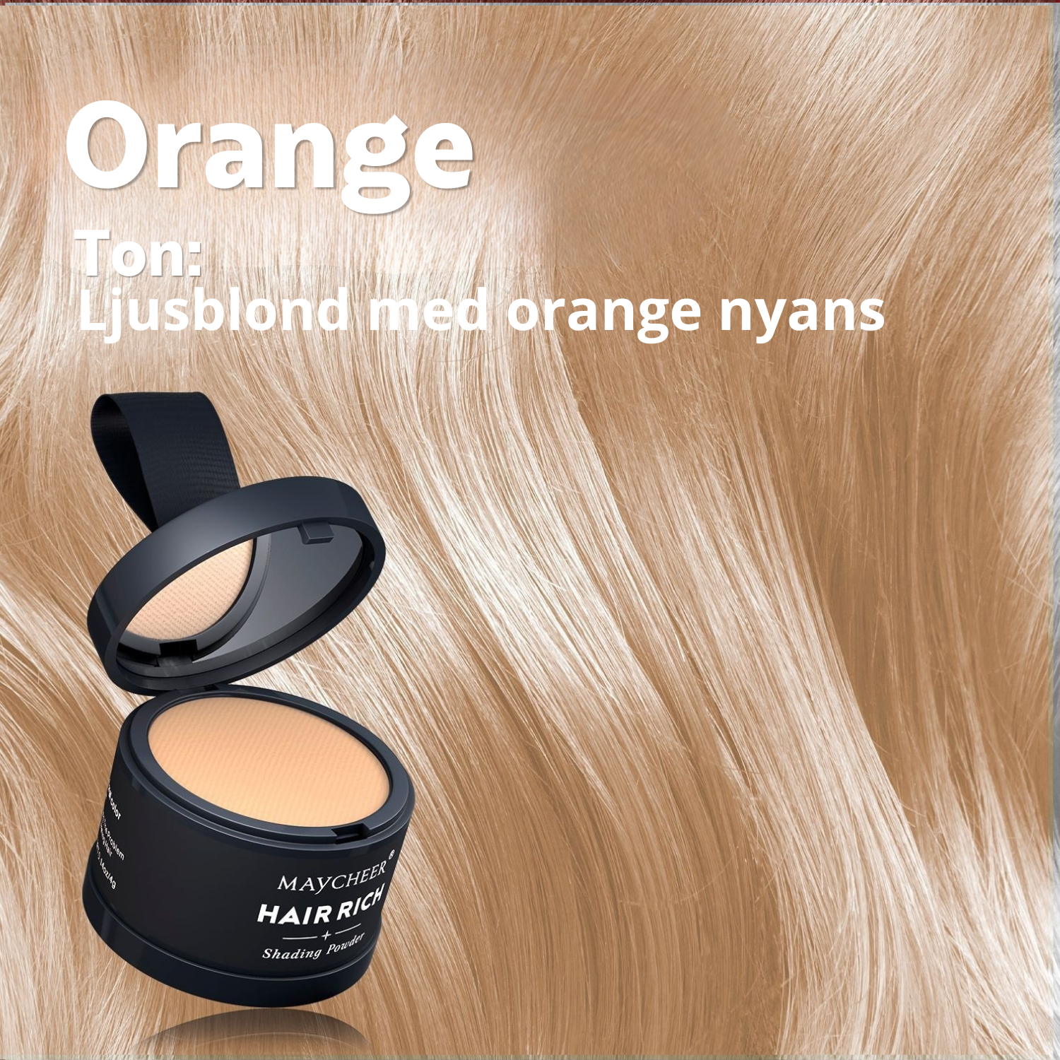 Maycheer Hairline Powder – Naturligt fylligare hår