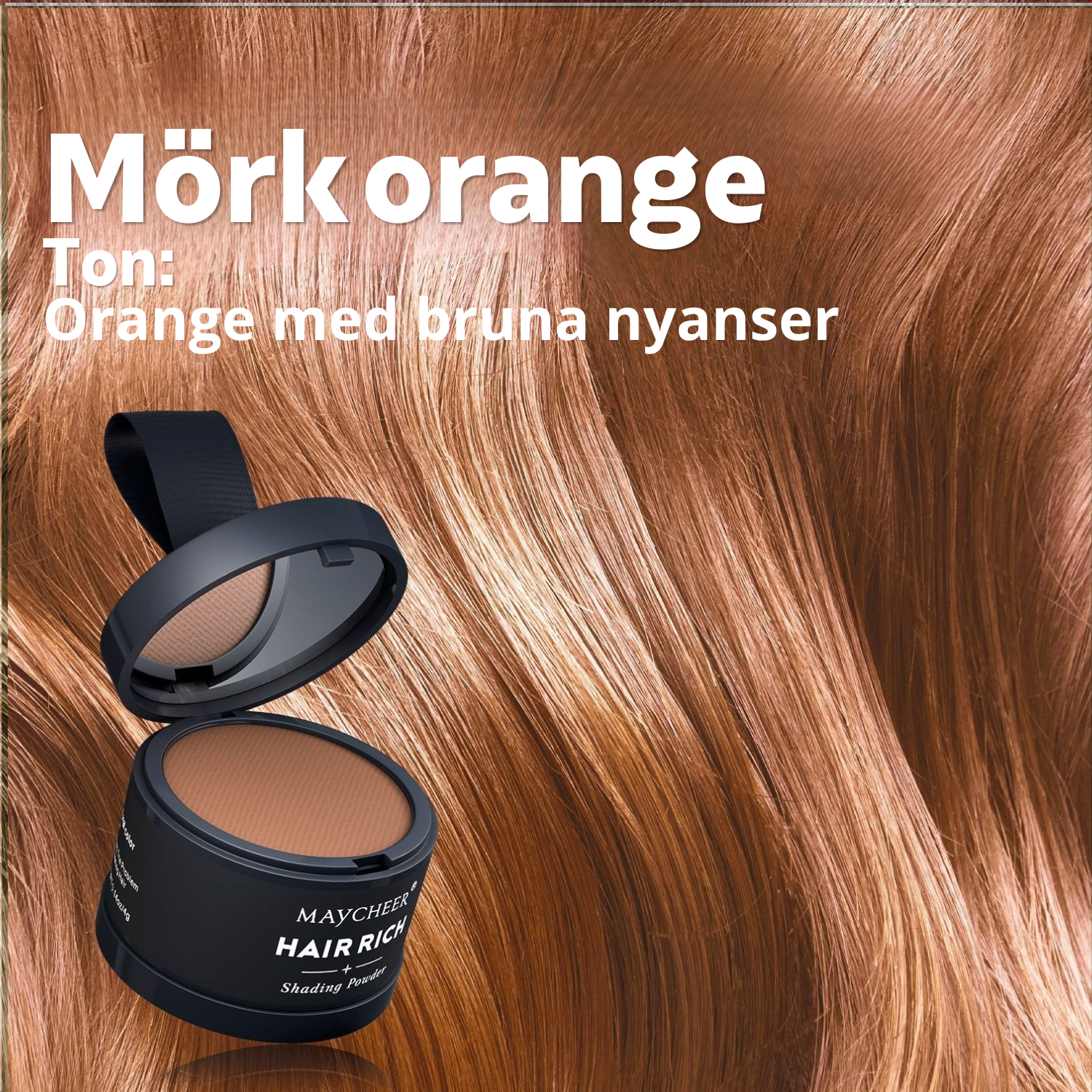 Maycheer Hairline Powder – Naturligt fylligare hår