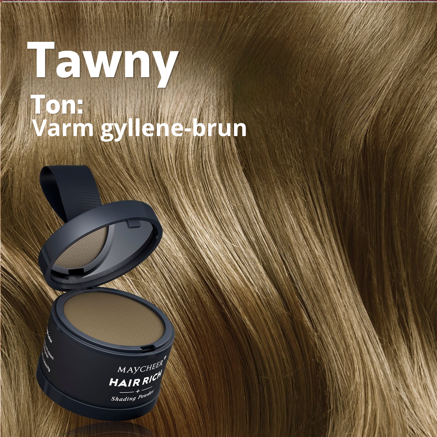 Maycheer Hairline Powder – Naturligt fylligare hår