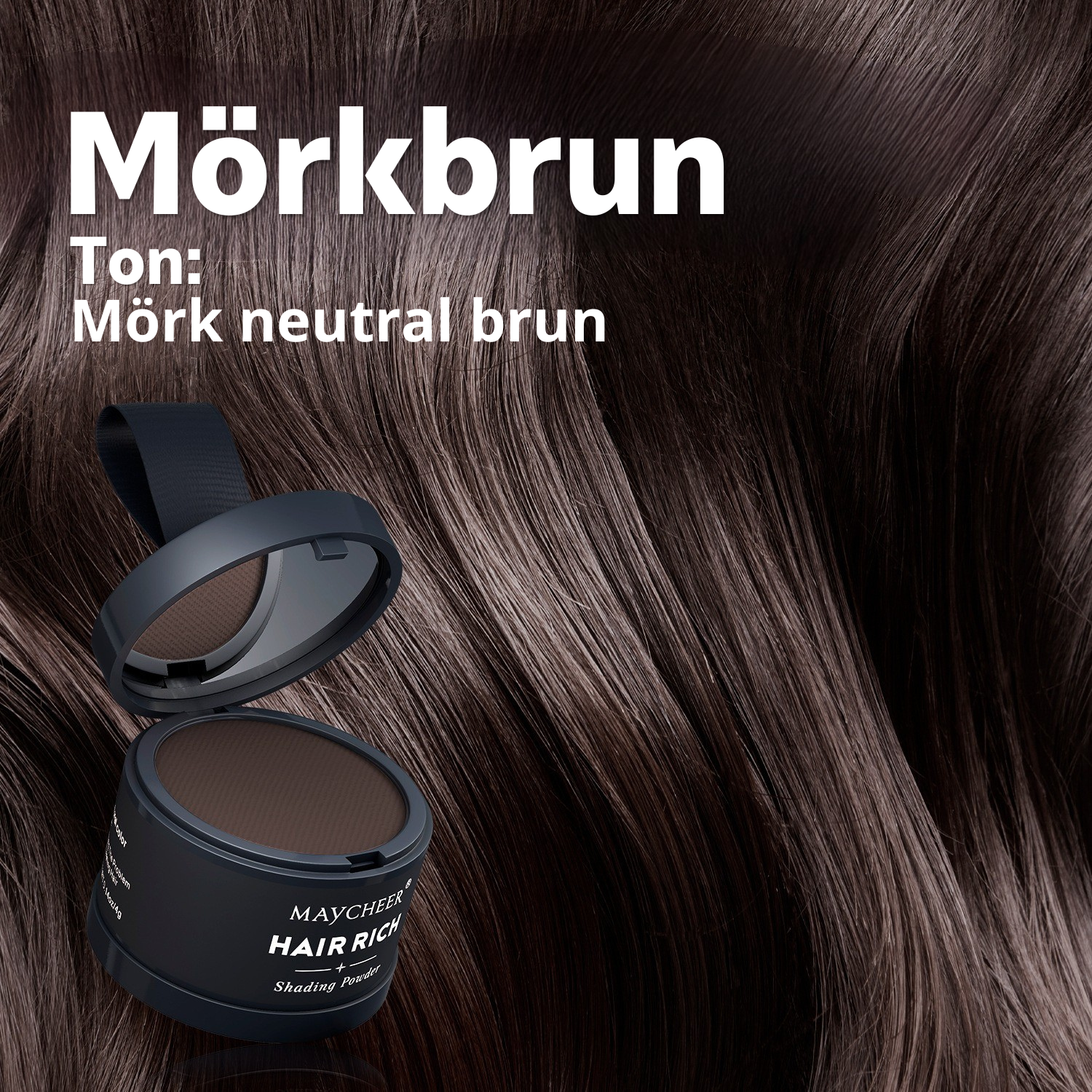 Maycheer Hairline Powder – Naturligt fylligare hår