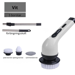 Sladdlös rengöringsborste