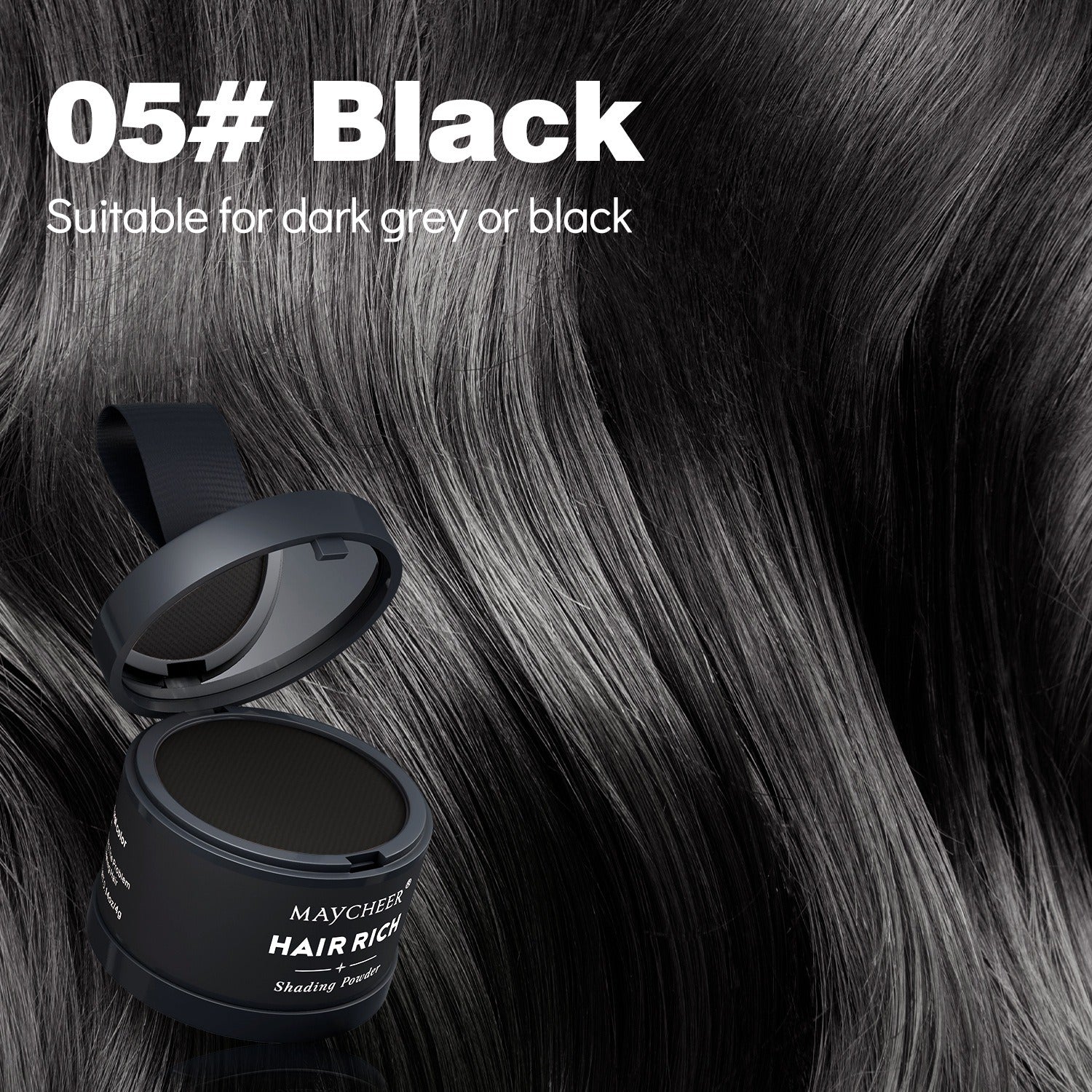 Maycheer Hairline Powder – Naturligt fylligare hår